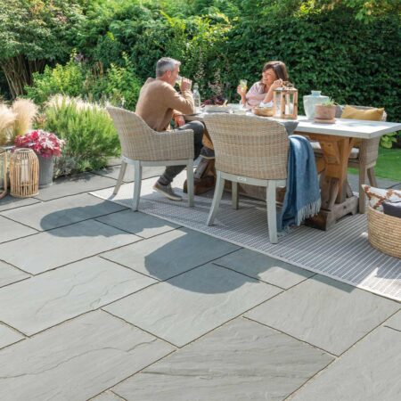 Bradstone Indian Stone Paving 22mm Calibrated - Promenade