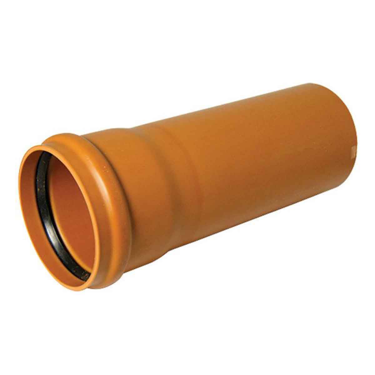 110mm Underground Single Socket Pipe