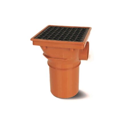 110mm Underground Square Hopper Spigot End
