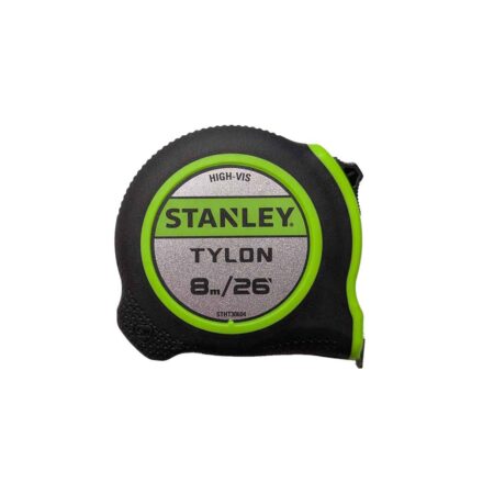 Stanley Hi-Vis Tylon Tape Measure 8M (26FT)